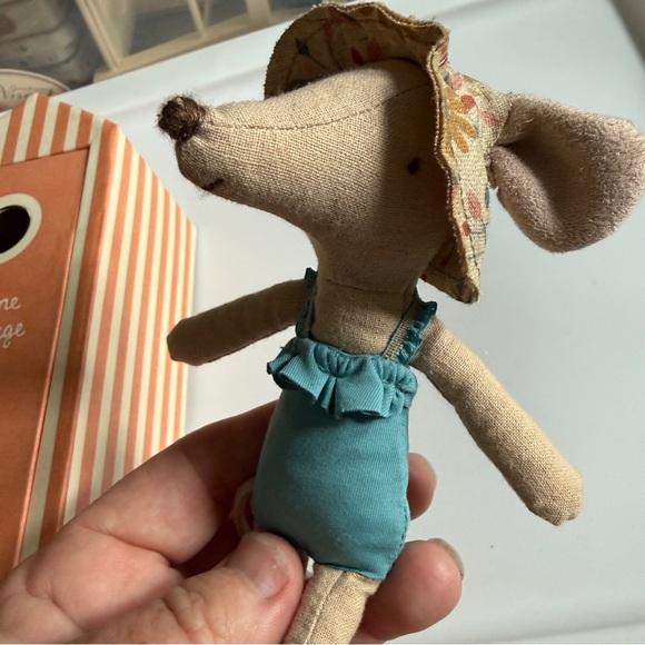 Maileg cabana beach mom mouse New - Picture 4 of 6